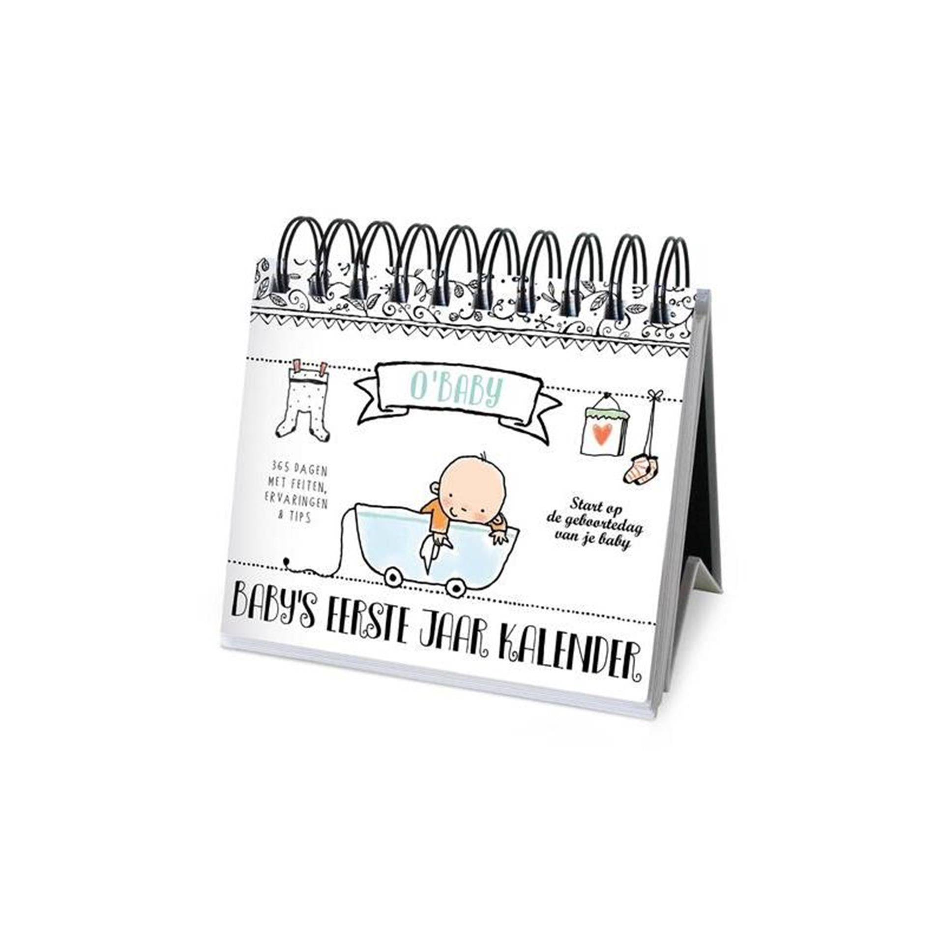 Imagebooks o'baby baby's eerste jaar kalender