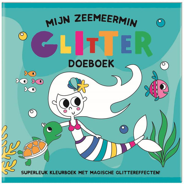 Imagebooks doeboek glitter - mijn zeemeermin