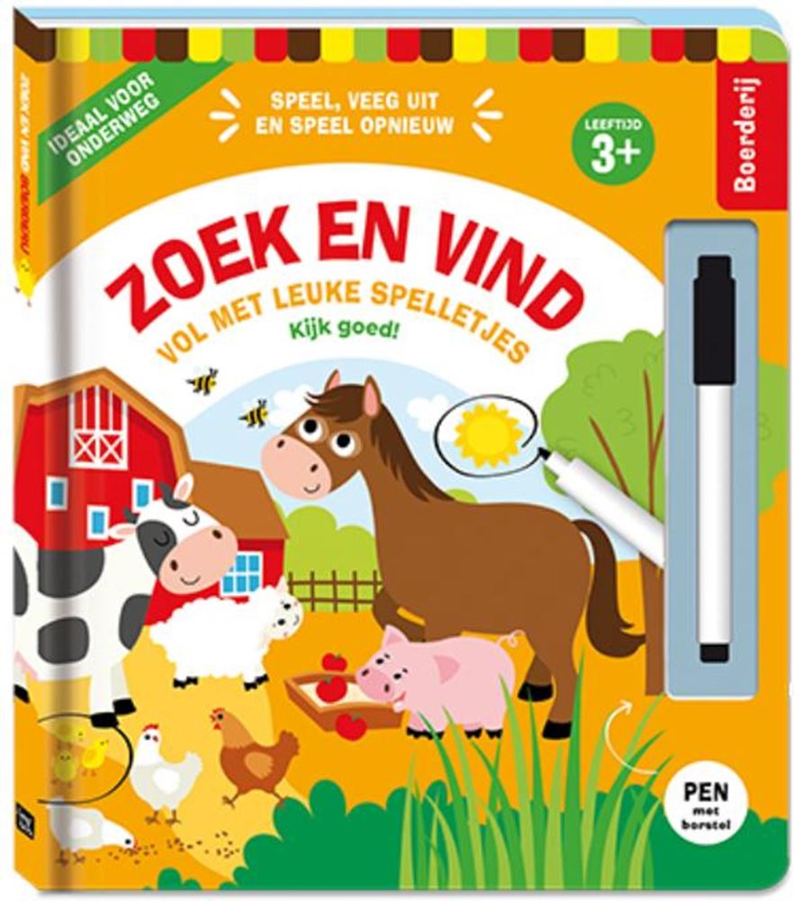 Zoek en vind - boerderij 4+