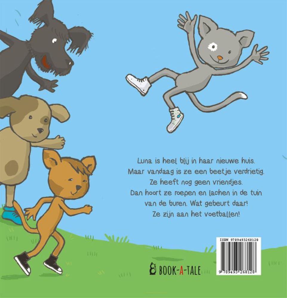 Prentenboek: luna wil graag voetballen!