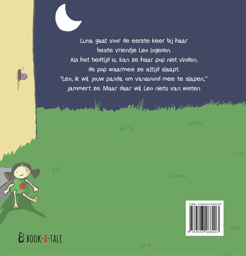 Prentenboek: luna gaat logeren! 3+