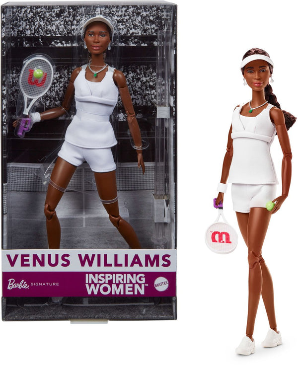 Barbie signature inspirerende vrouwen - venus williams modepop