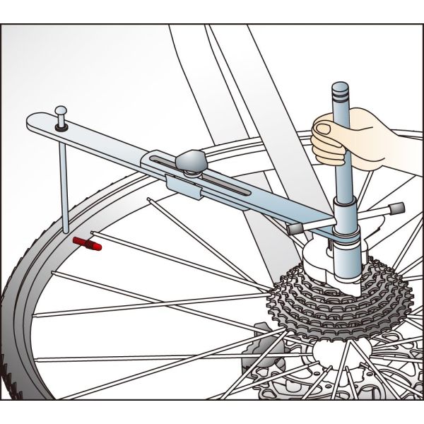 Outil de centrage de dérailleur IceToolz Xpert E353