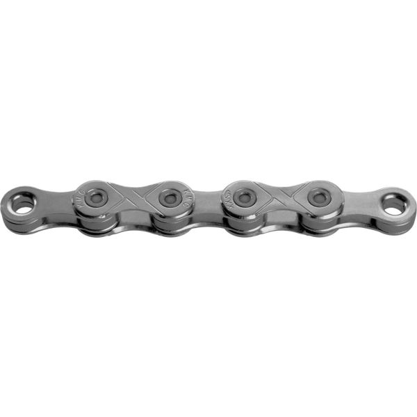 KMC Fietsketting E1 EPT 110 schakels, 1 2 X 3 32, Zilver, 306g