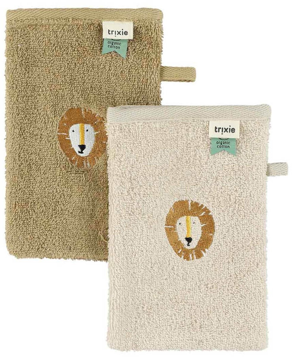 Trixie washandje 2-pack - aura lion