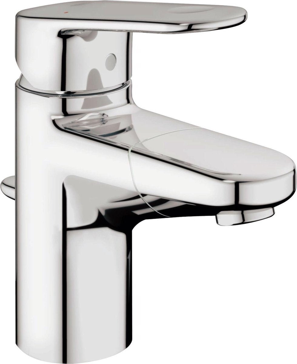 Grohe europlus wastafelkraan - met uittrekbare uitloop - met trek-waste - chroom