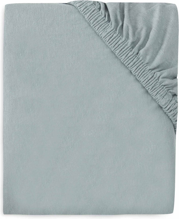 Jollein hoeslaken jersey 70 75x140 150cm sea green