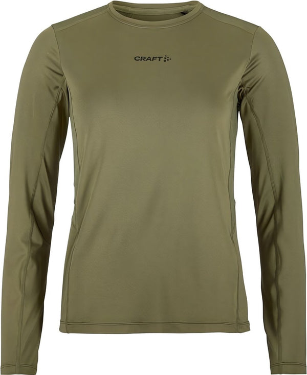 Craft adv essence ls tee 2 w dames sportshirt - rift m