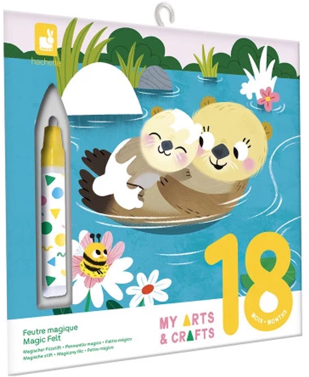 Janod - atelier - magische stift - knuffeldieren