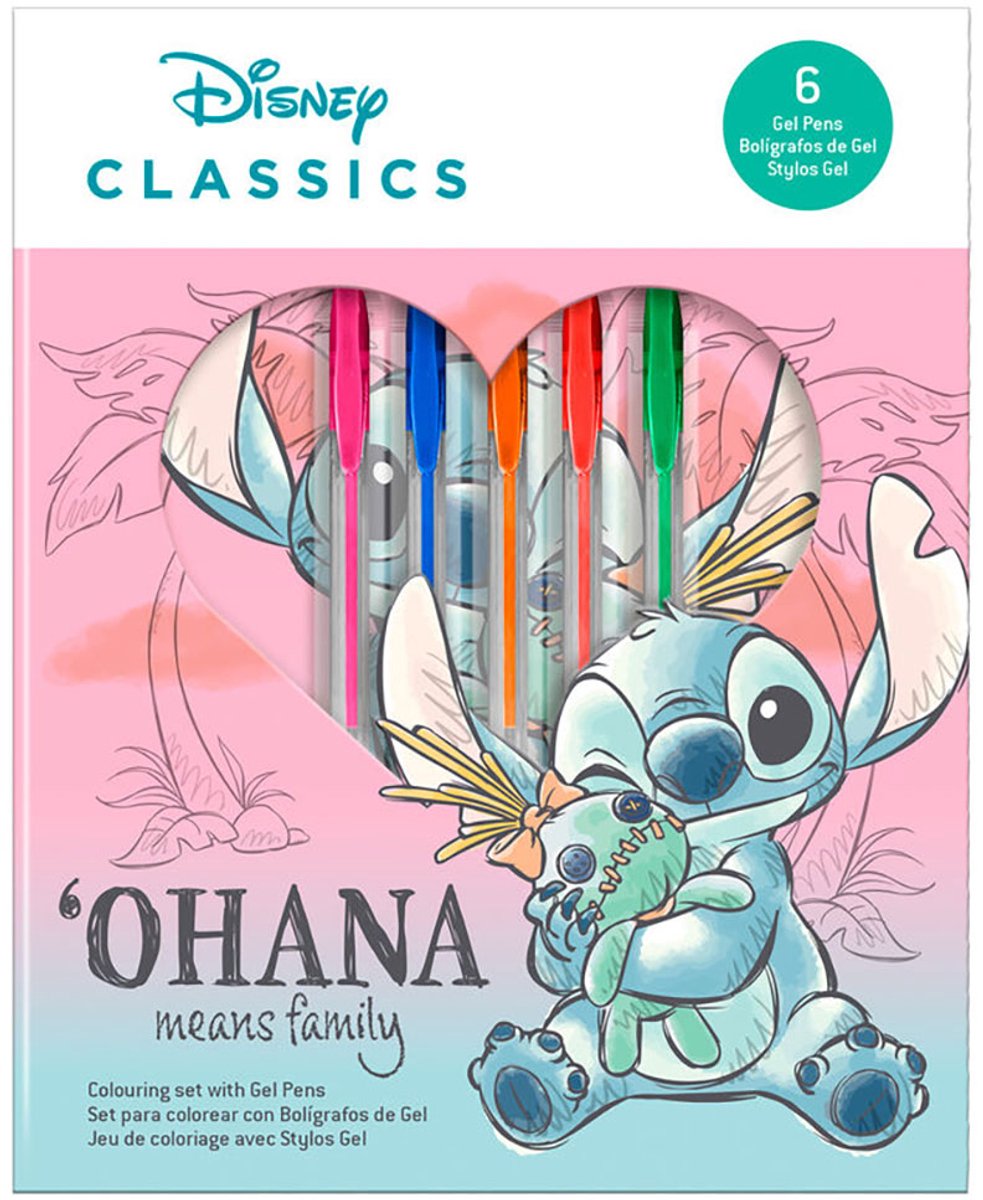Lilo stitch stitch notitieboek voor activiteiten met gelpennen veelkleurig