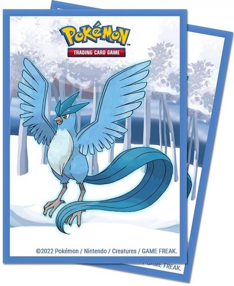 Ultrapro ultra pro - pokémon tcg - 65 standard sized card sleeves pack - articuno (63 x 89 mm)