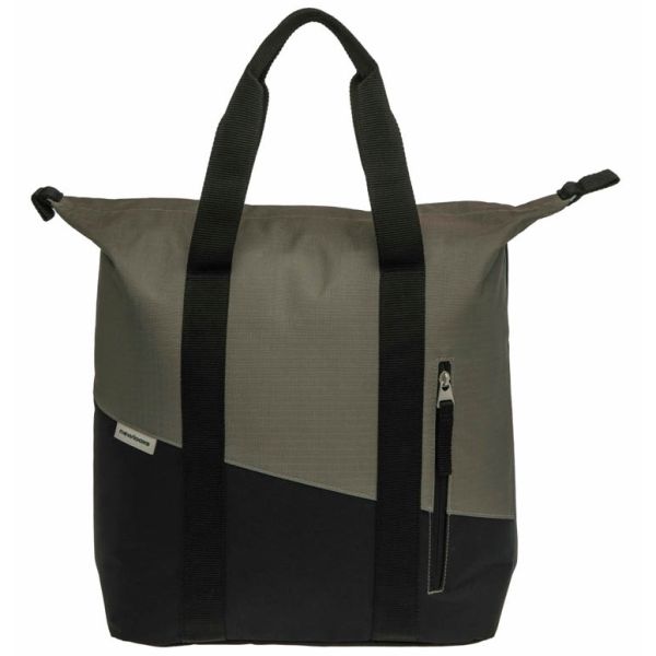 Newlooxs new looxs shopper kota zwart groen 272.162 24l shopper tas