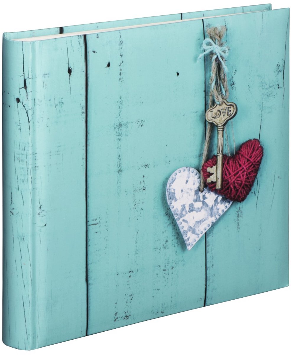 Hama album xl Rustico 30x30 cm 100 witte pagina #039;s liefdessleutel