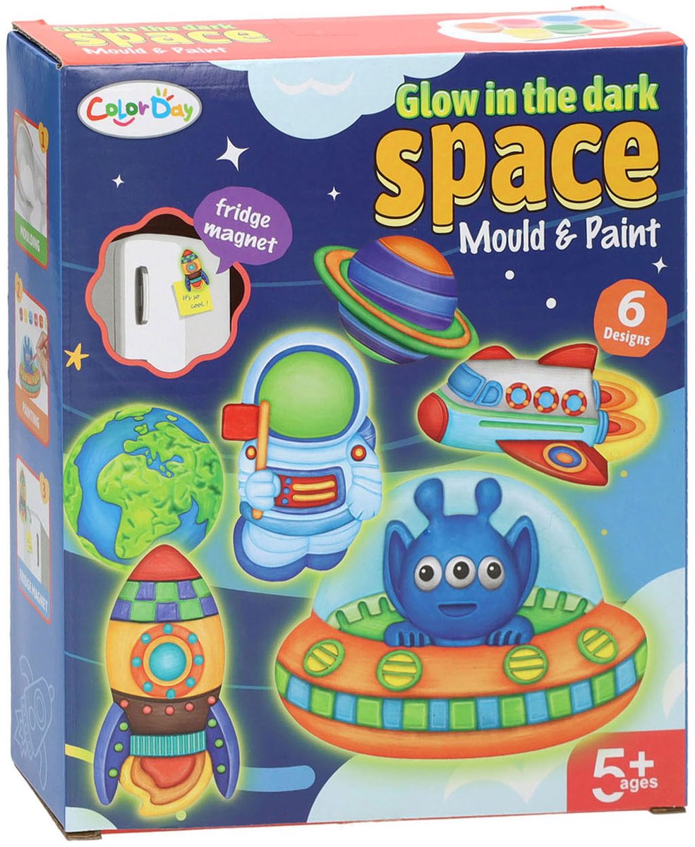 Lobbes speelgoed bv gieten schilderen glow in the dark space