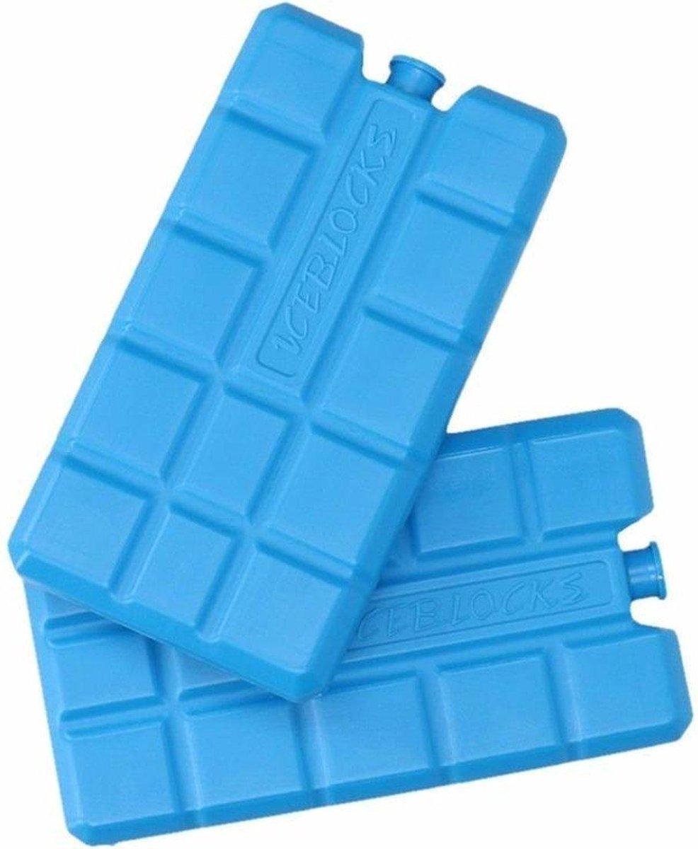 Carpoint koelelementen - 2 stuks - 15x8x2 cm - blauw
