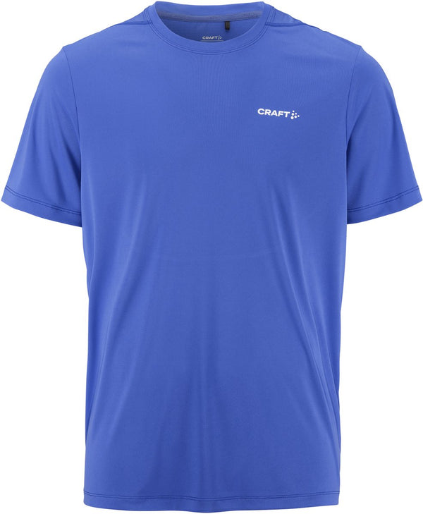Craft core essence ss tee 2 m heren sportshirt - blauw