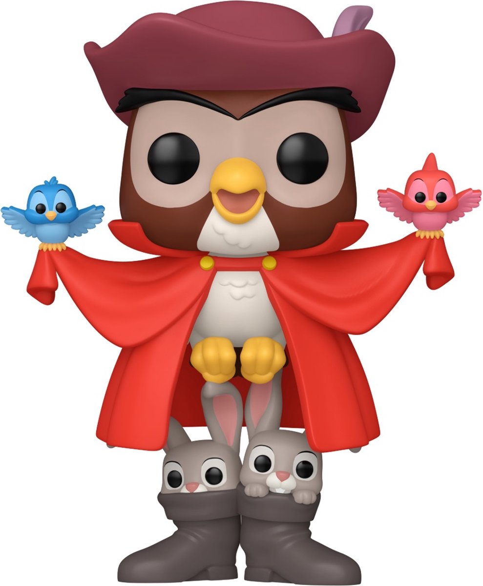 Funko sleeping beauty owl as prince vinyl figuur 1458 pop! meerkleurig