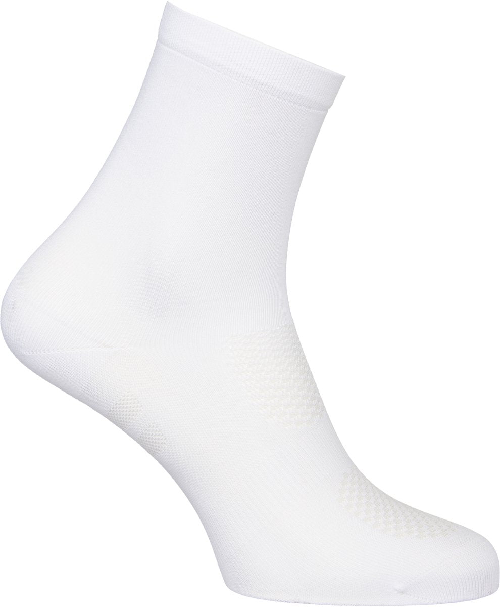 Agu high 2-pack fietssokken essential - unisex - wit - maat 40 43