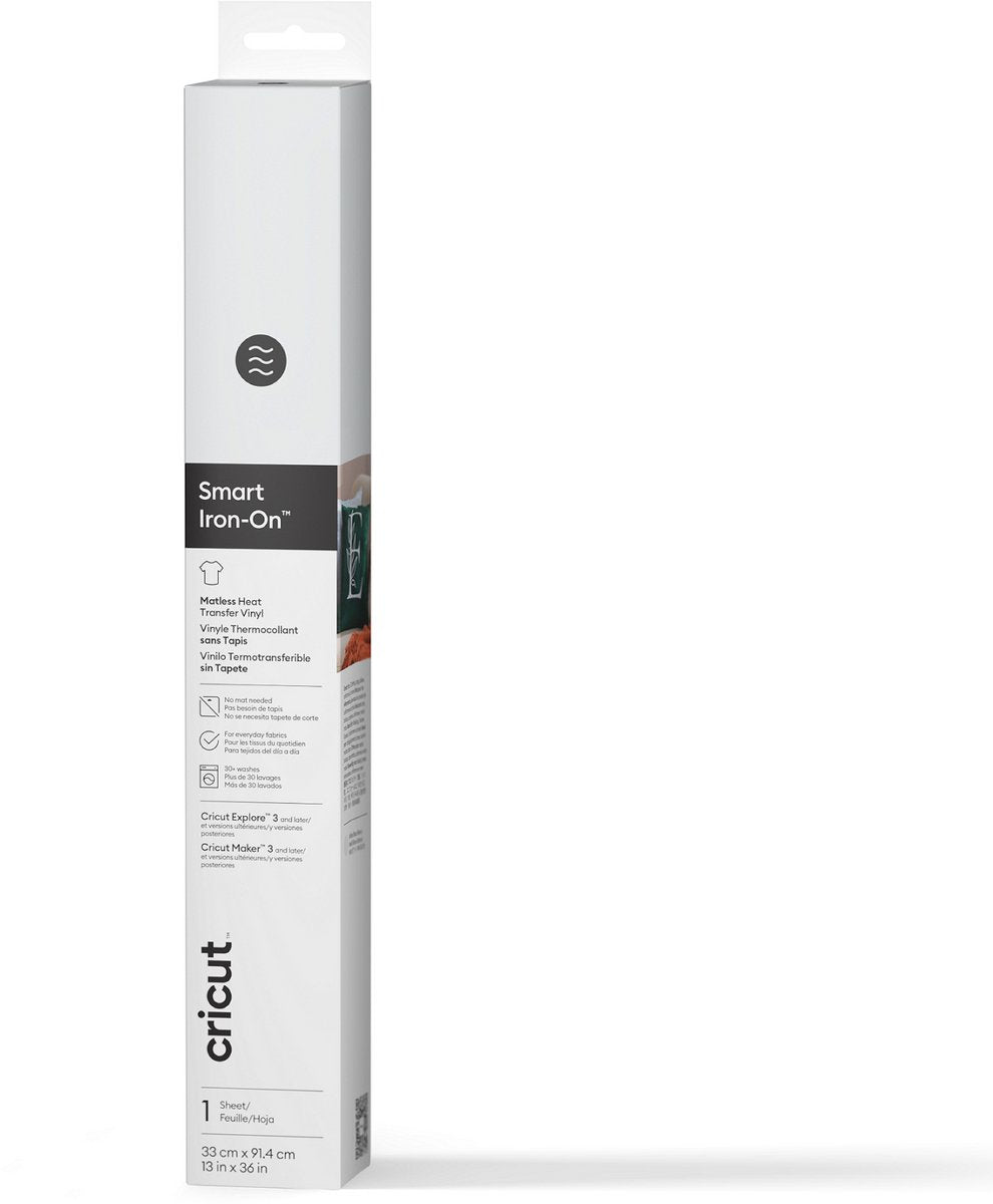 Cricut ™ smart iron-on™ wit, geen mat nodig– htv (91,4 cm)