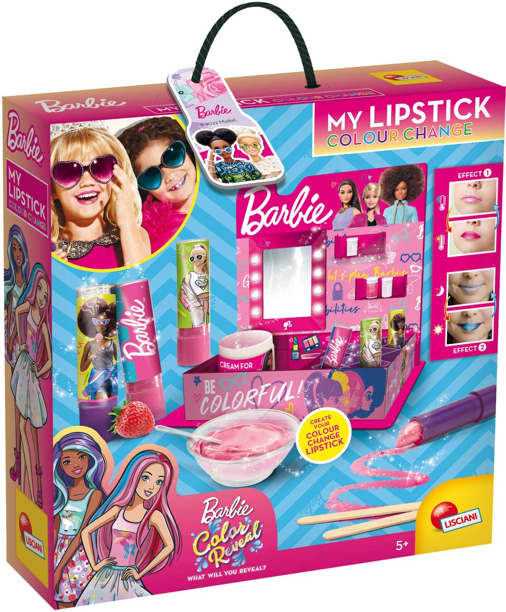 Lisciani barbie lippenstift maker
