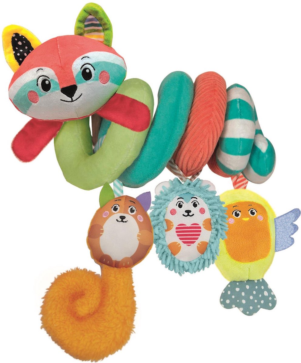 Clementoni babystoffen kinderwagenspiraal wasbier