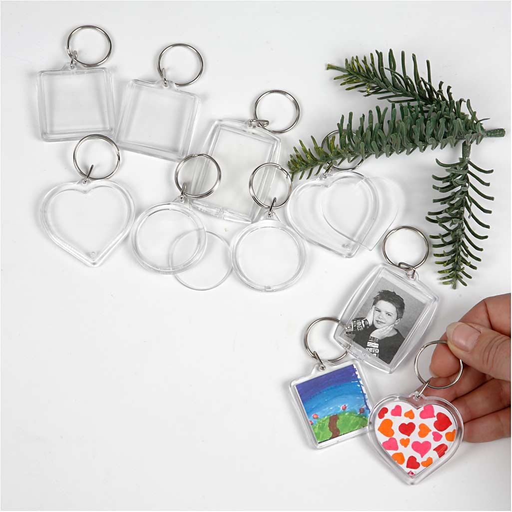 Creative bedrijfssleutelhanger 4-5 mm, 100st.