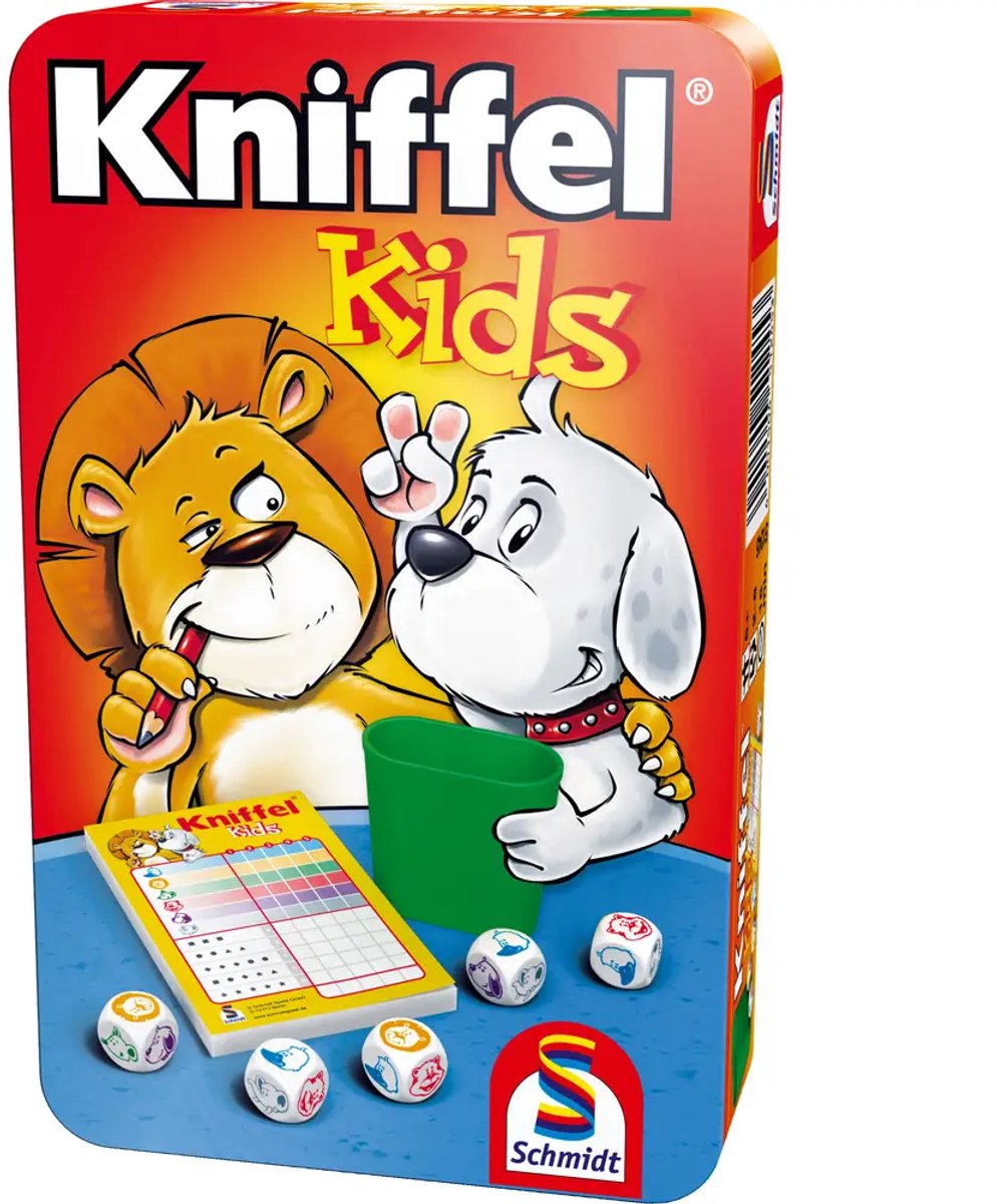 Schmidt ® - kniffel® kids -dobbelspel - kinderspel met dieren - vanaf 5 jaar - 2-6 spelers