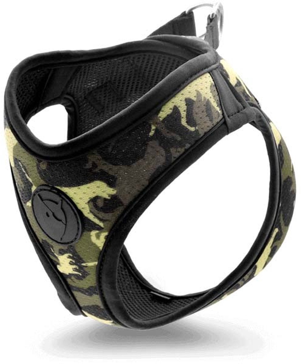 Morso hondentuig body mesh gerecycled full metal dog bruin