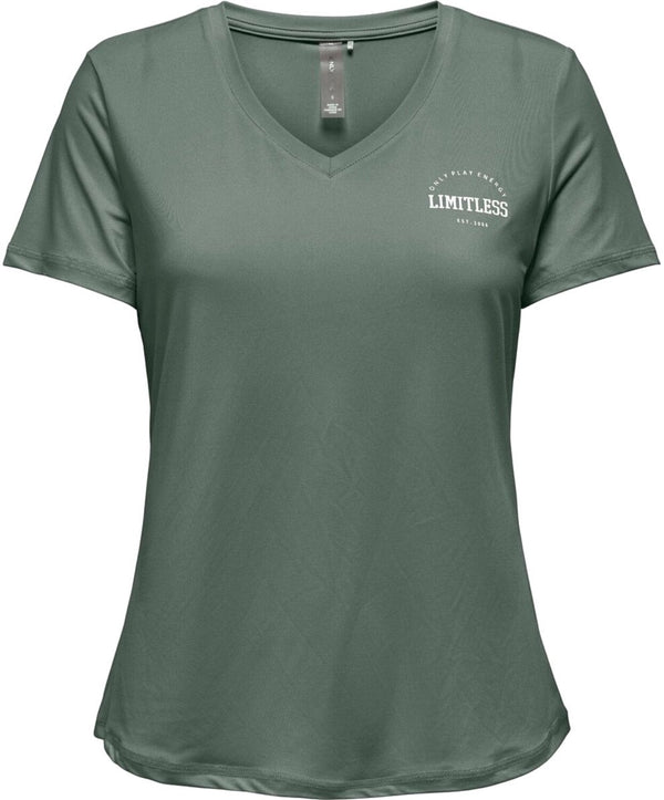 Only play - onpsave life vn ss reg tee dames t-shirt - maat xs