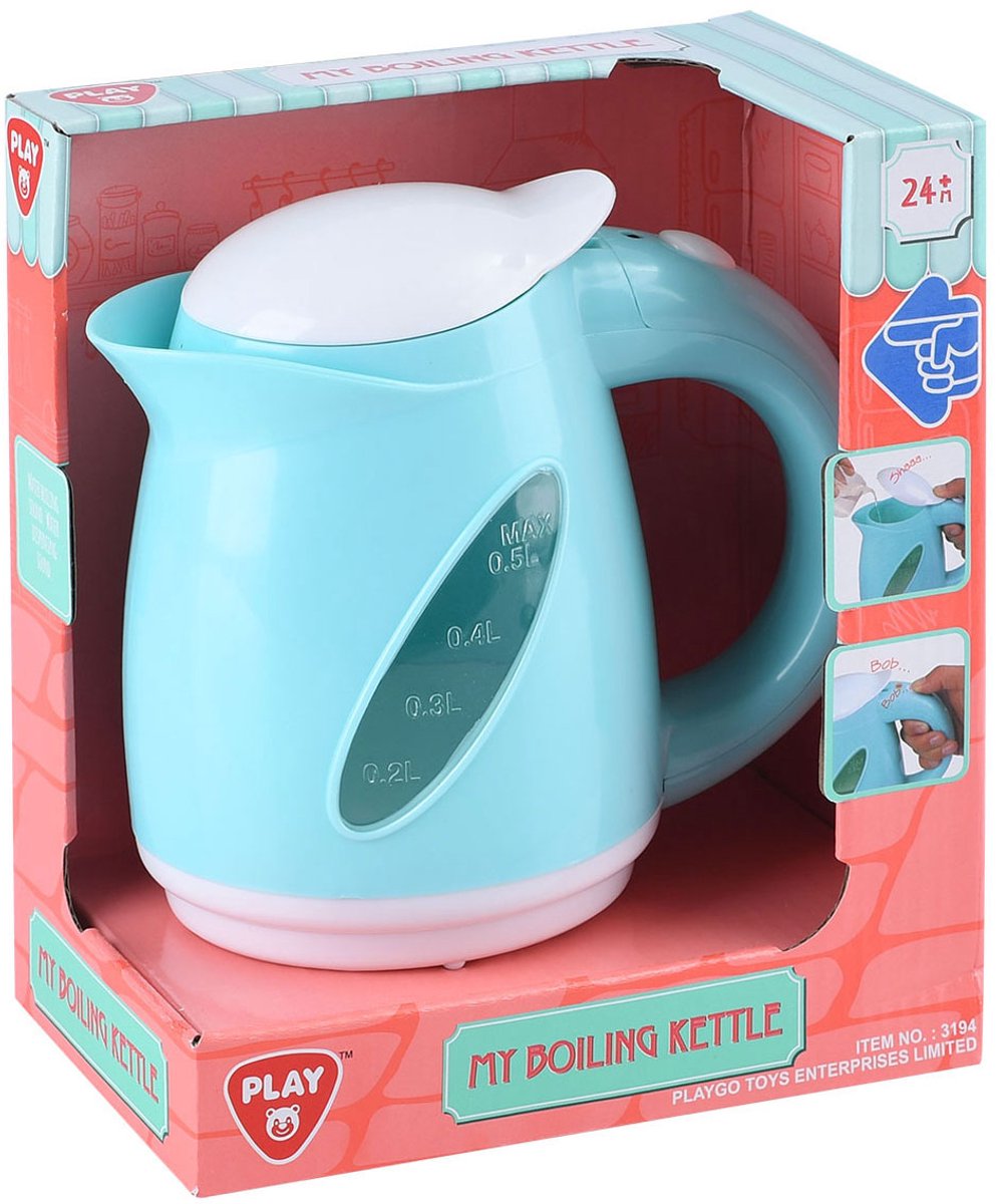 Speel mijn waterkoker blauw wit