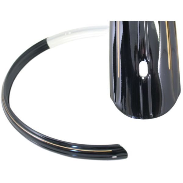 spatbord achter 28 x1 1 2 tour zwart