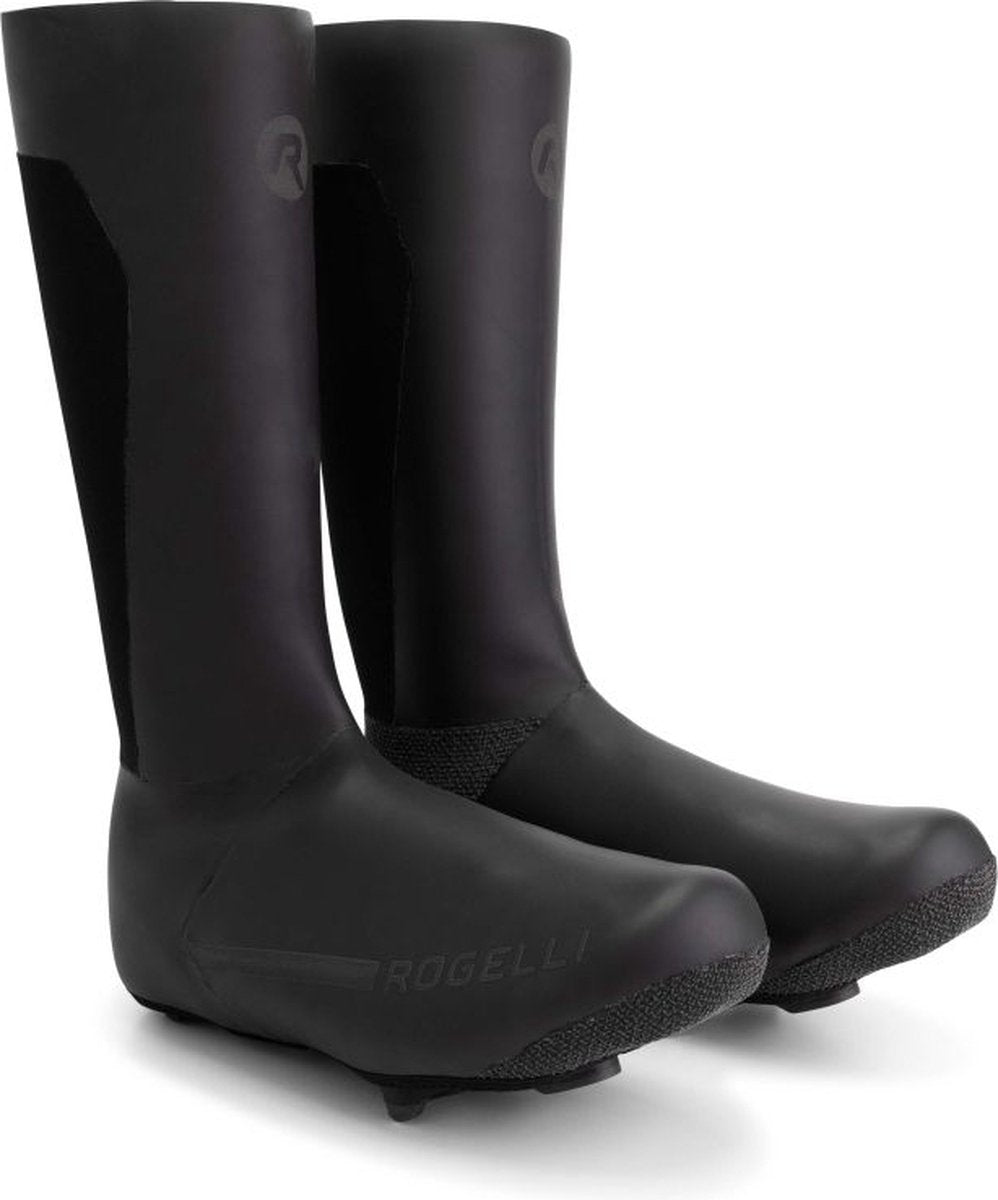 Rogelli deep winter fiets overschoenen - wielrennen - thermo en waterdicht - zwart - maat 48-49