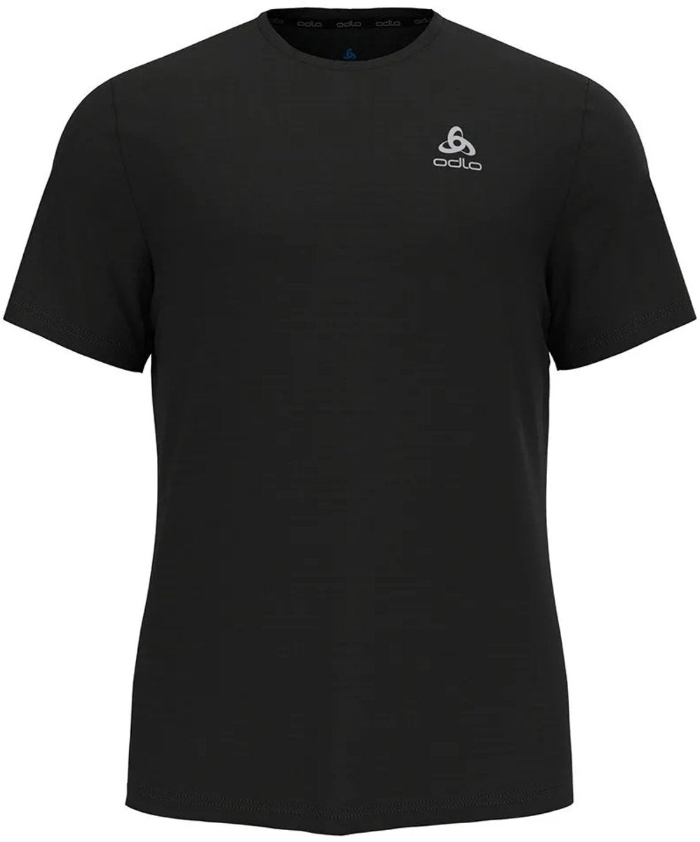 Odlo essential flyer hardloopshirt - mannen - zwart - l