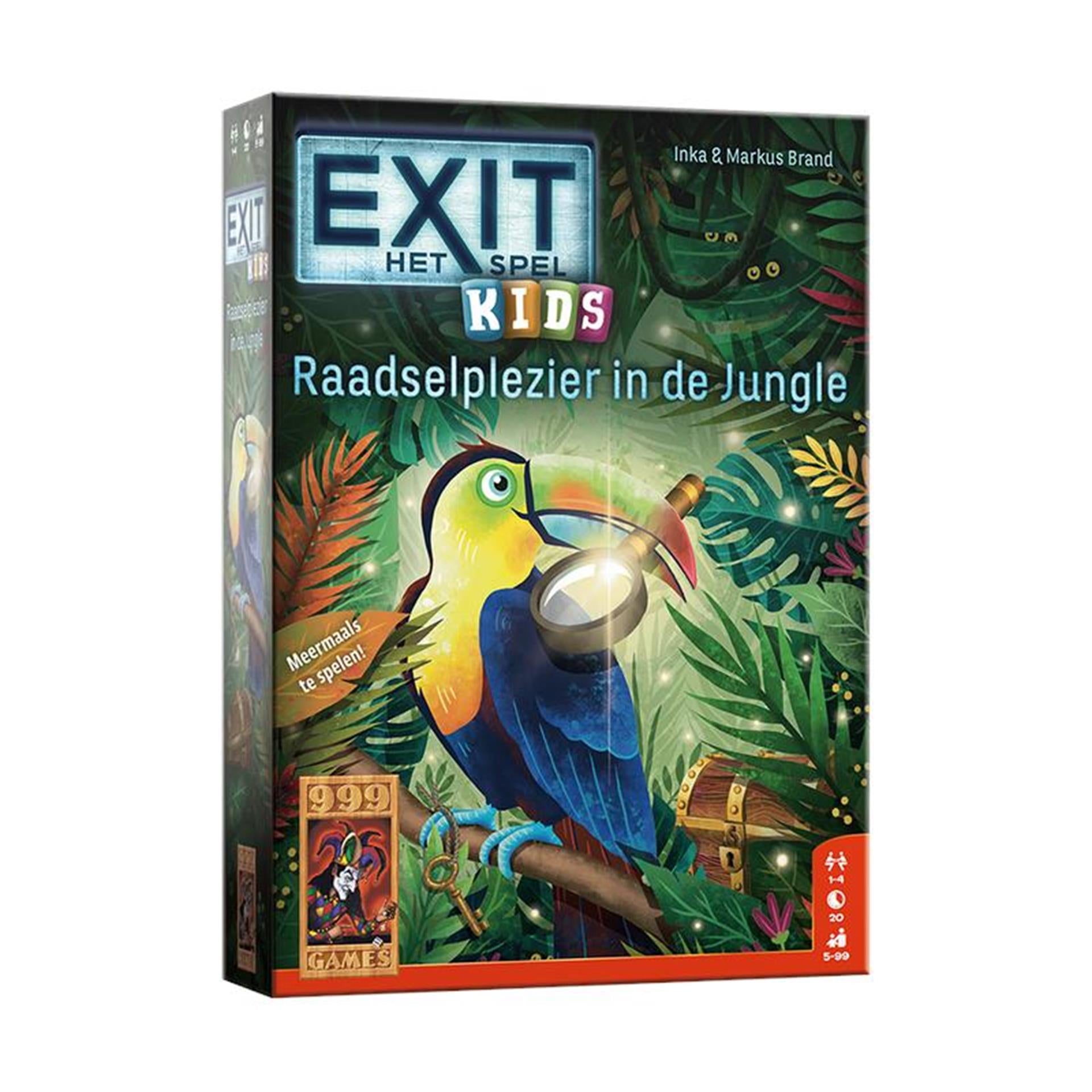 999games exit - puzzelplezier voor kinderen in de jungle breinbreker