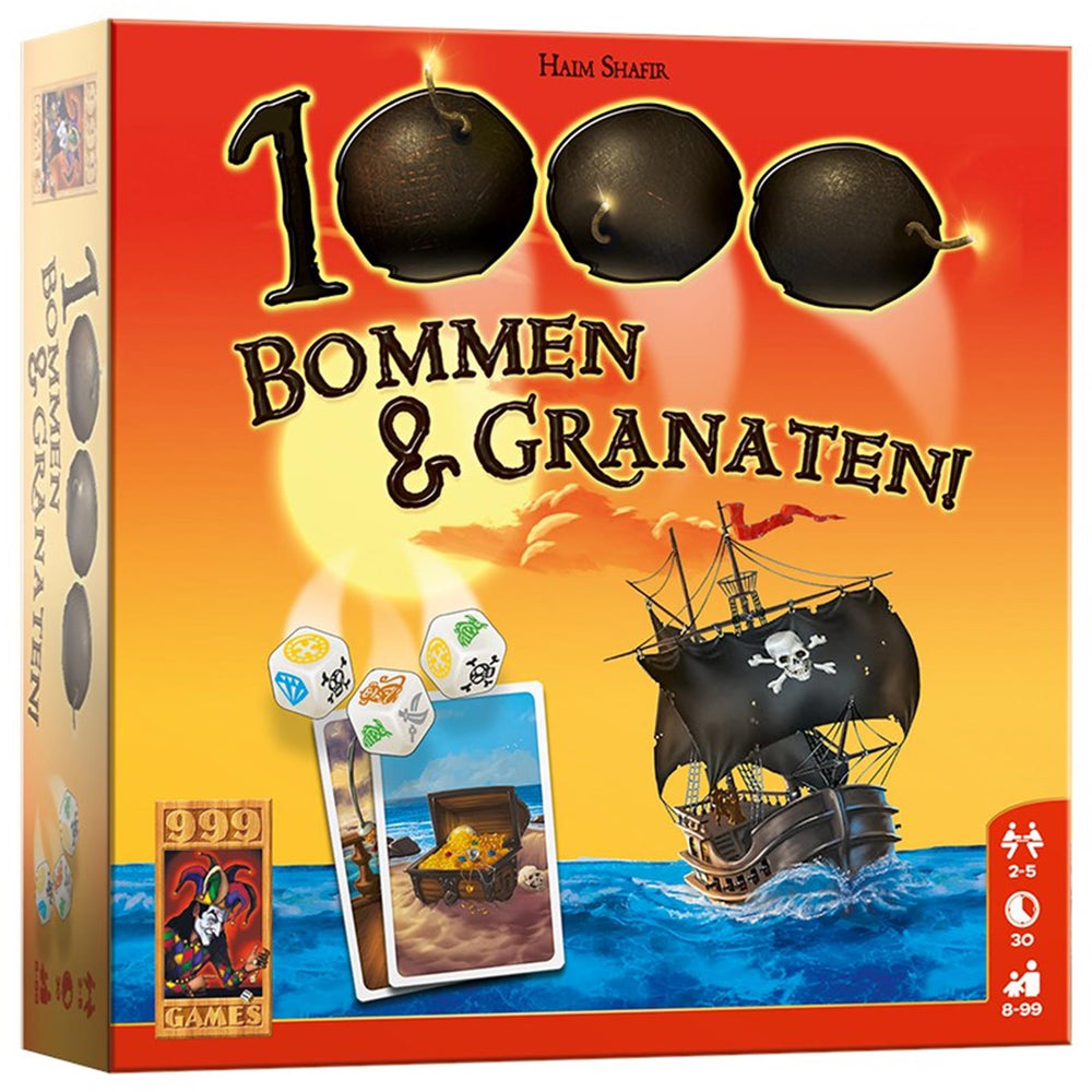 999games 999 games 1000 bommen granaten dobbelspel
