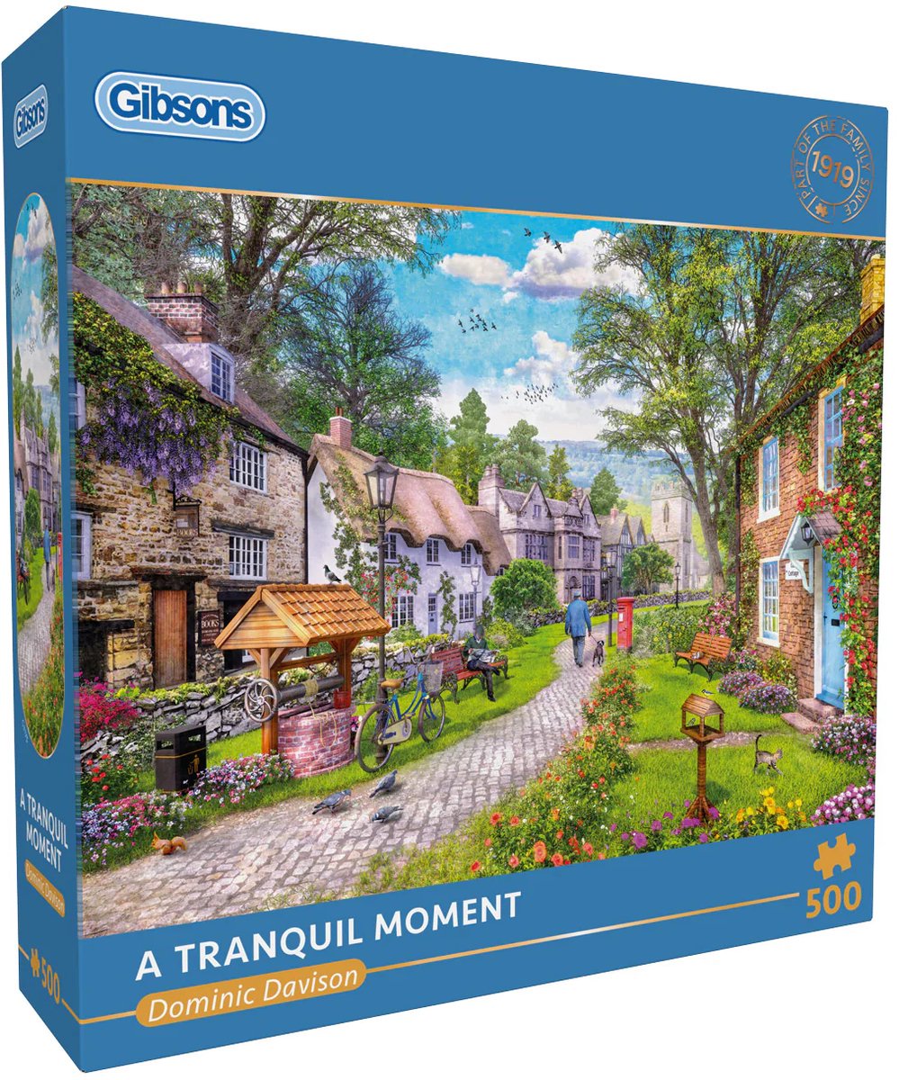 Gibsons - een rustig moment ( a tranquil moment ) - dominic davison - 500 stukjes - 48×34cm - legpuzzel voor volwassenen