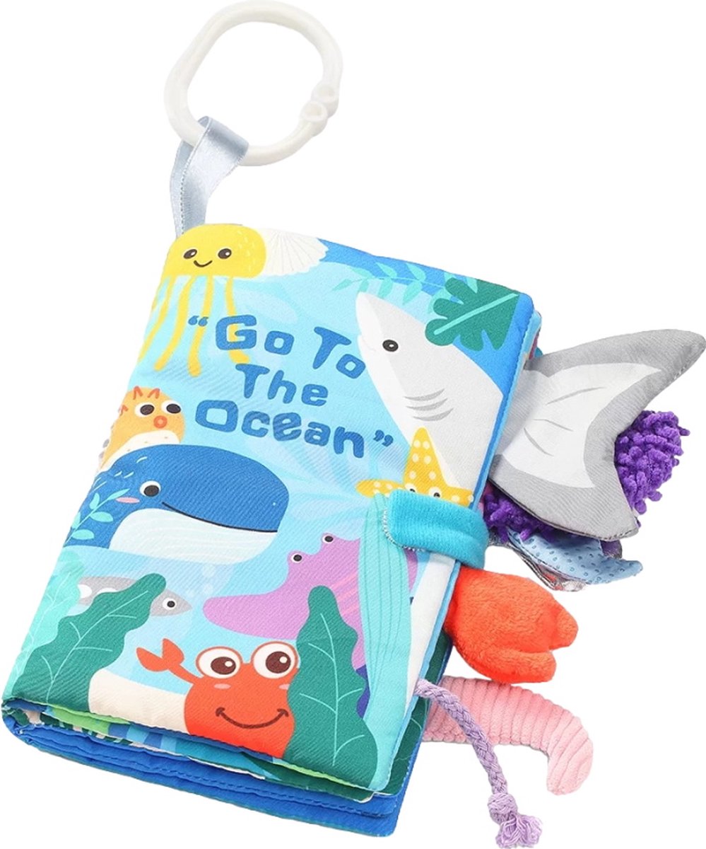 Babyono baby ono go to the ocean zacht buggyboekje 544