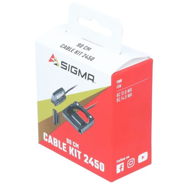 Sigma holder set with cable and magnet 90 cm 2450 original series 00544