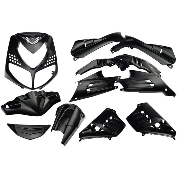 Edge 13-piece fairing for Peugeot Speedfight 2 - metallic black