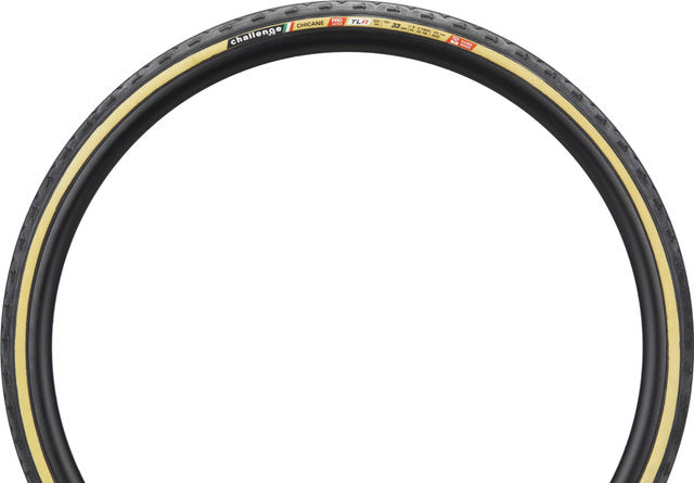 Challenge - chicane pro ot tlr 700x33c zwart bruin