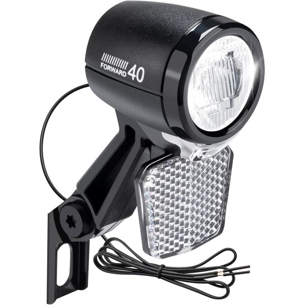 Edge koplamp urban 1 led 30 lux - 6v -48v - e bike