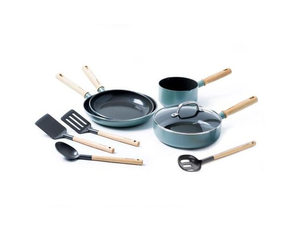 Greenpan ceramic non-stick 9-piece cookware set