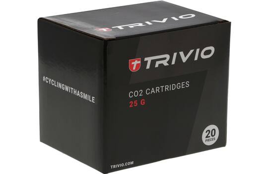 Trivio - co2 patronen 25 gram - doos 20 stuks