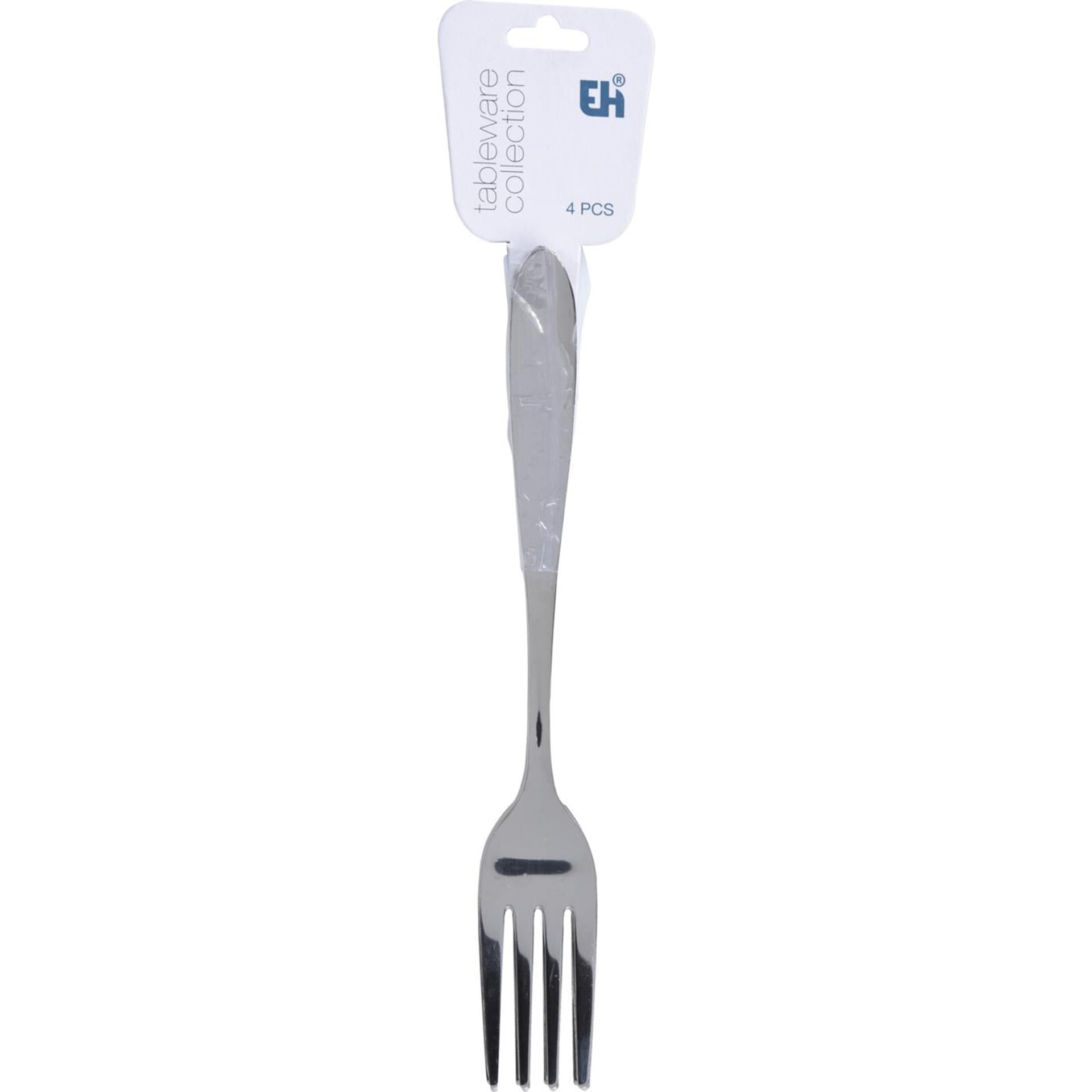 Excellent houseware vork 19,7cm set van 4 stuks