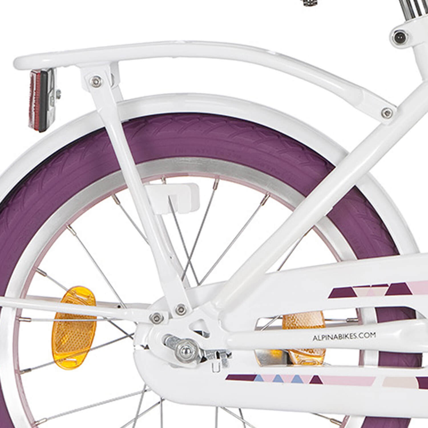 Alpina achterdrager 16 Clubb verkeerswit