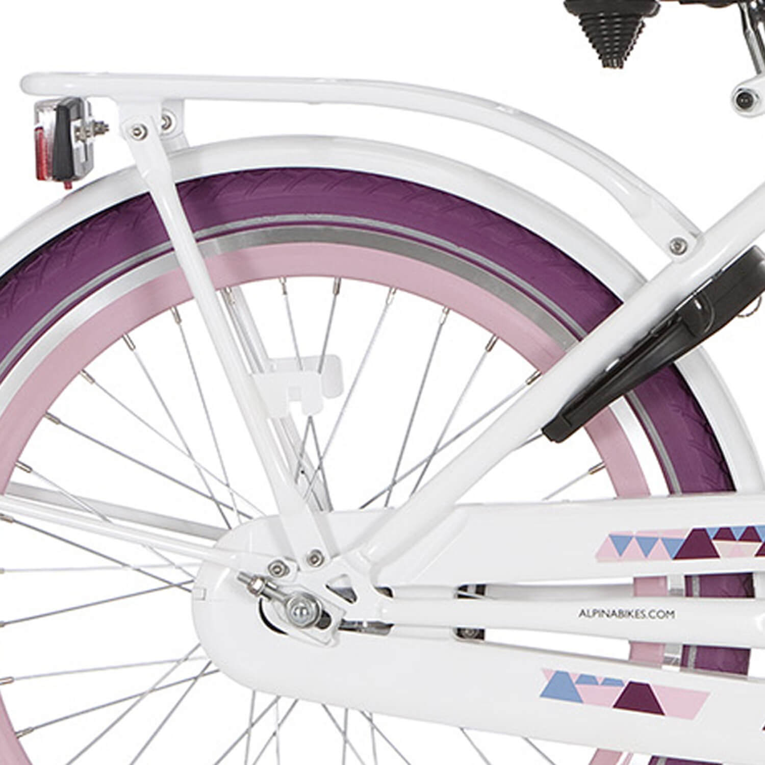 Alpina achterdrager 22 Clubb verkeerswit