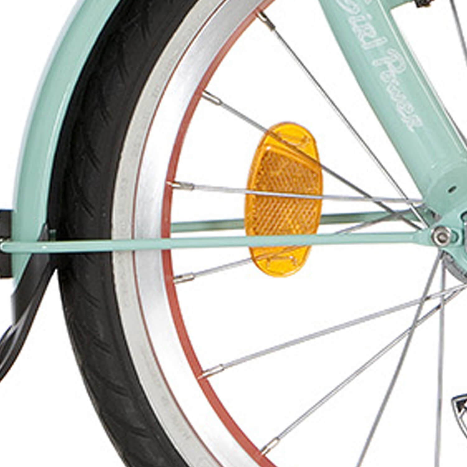 Alpina Spatbordstang set 22 bladgroen