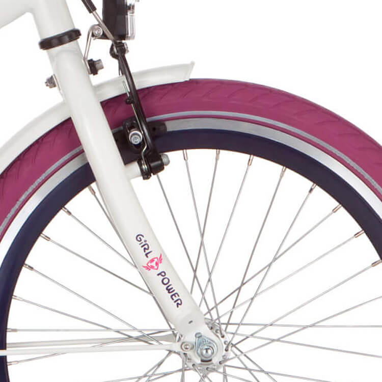 Alpina voorvork 22 GP puur wit