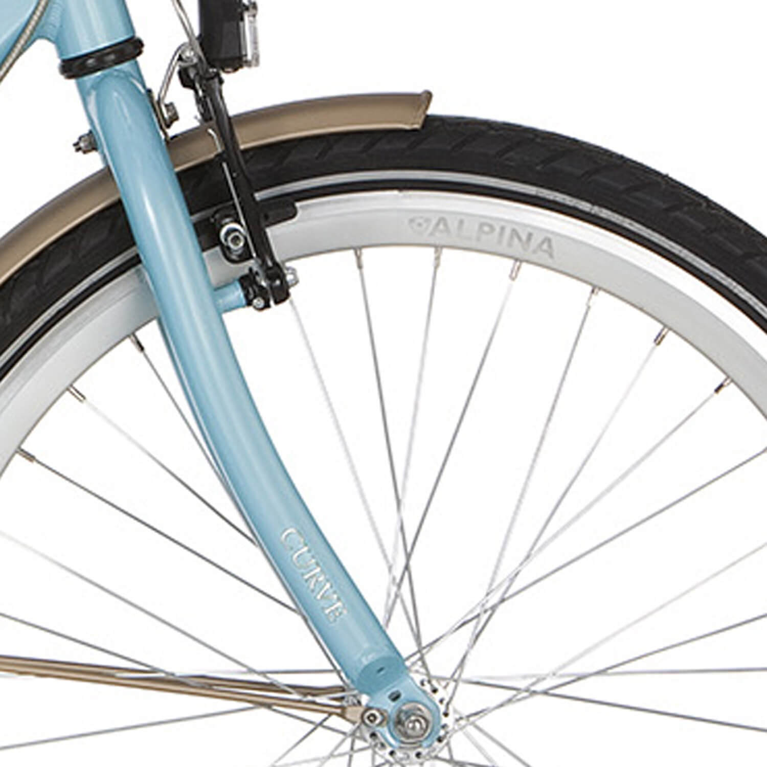 Alpina voorvork 26 Curve alice blauw