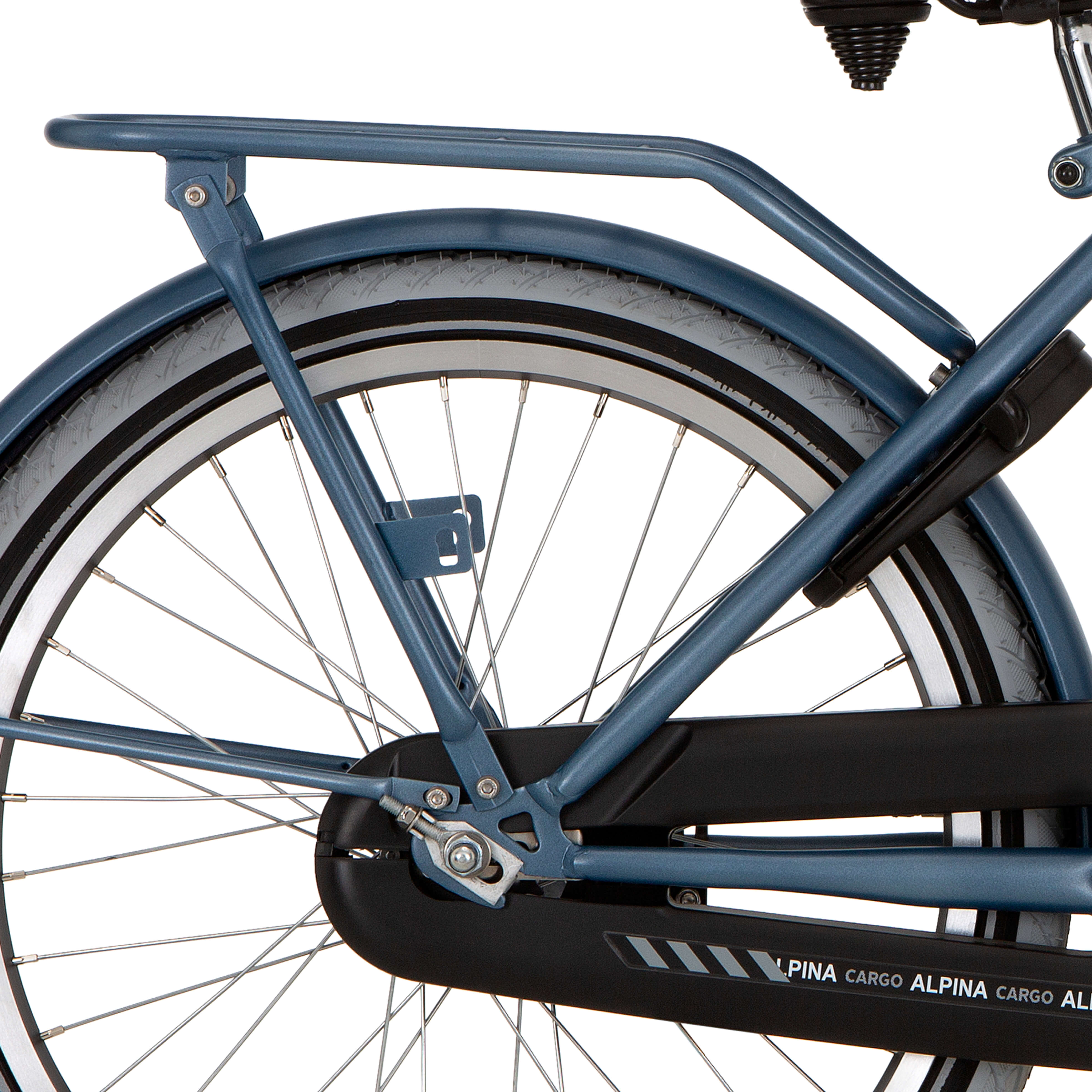 Alpina achterdrager 20 cargo vintage blauw mat